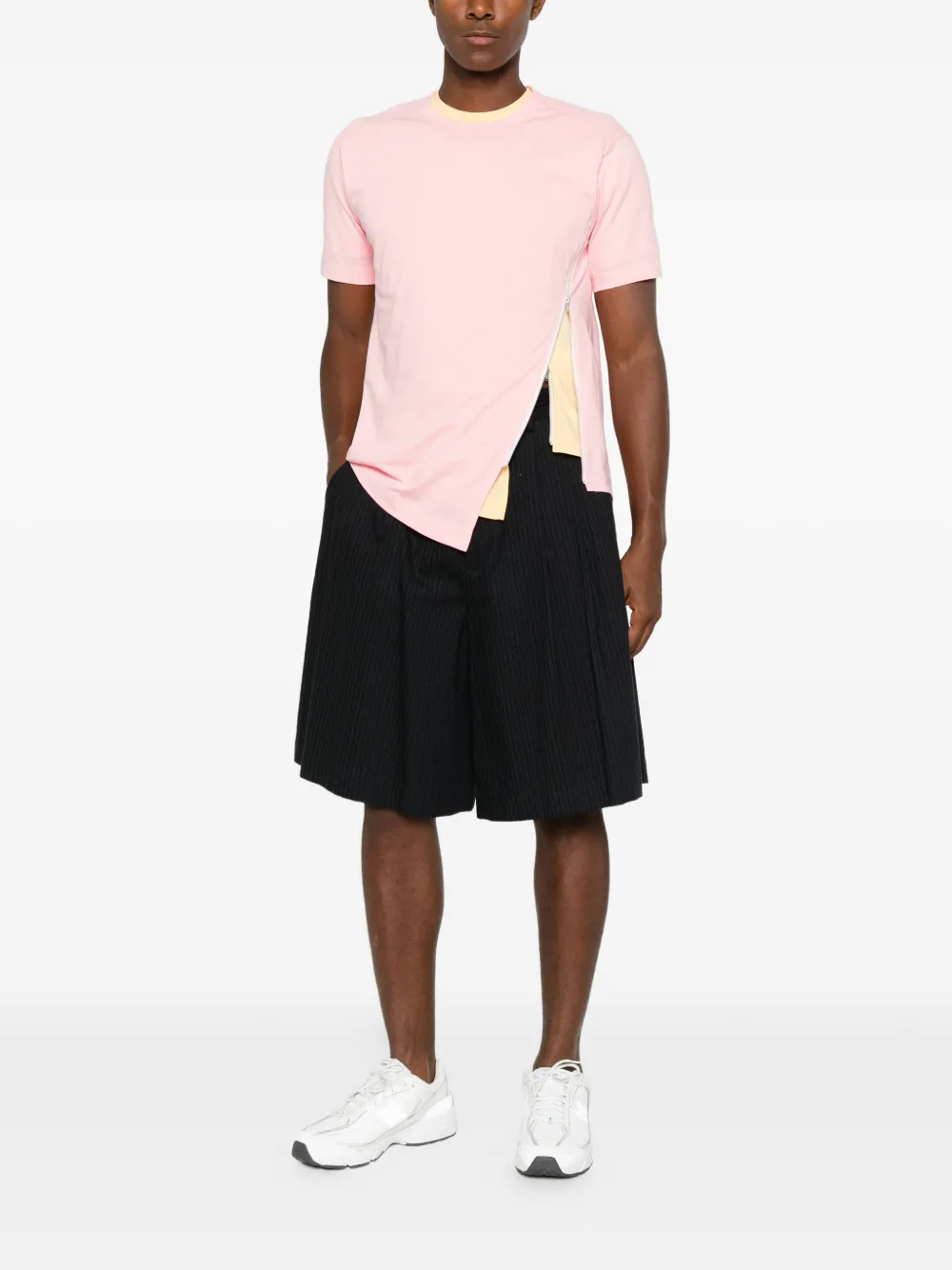 COMME DES GARCONS ZIP T-SHIRT