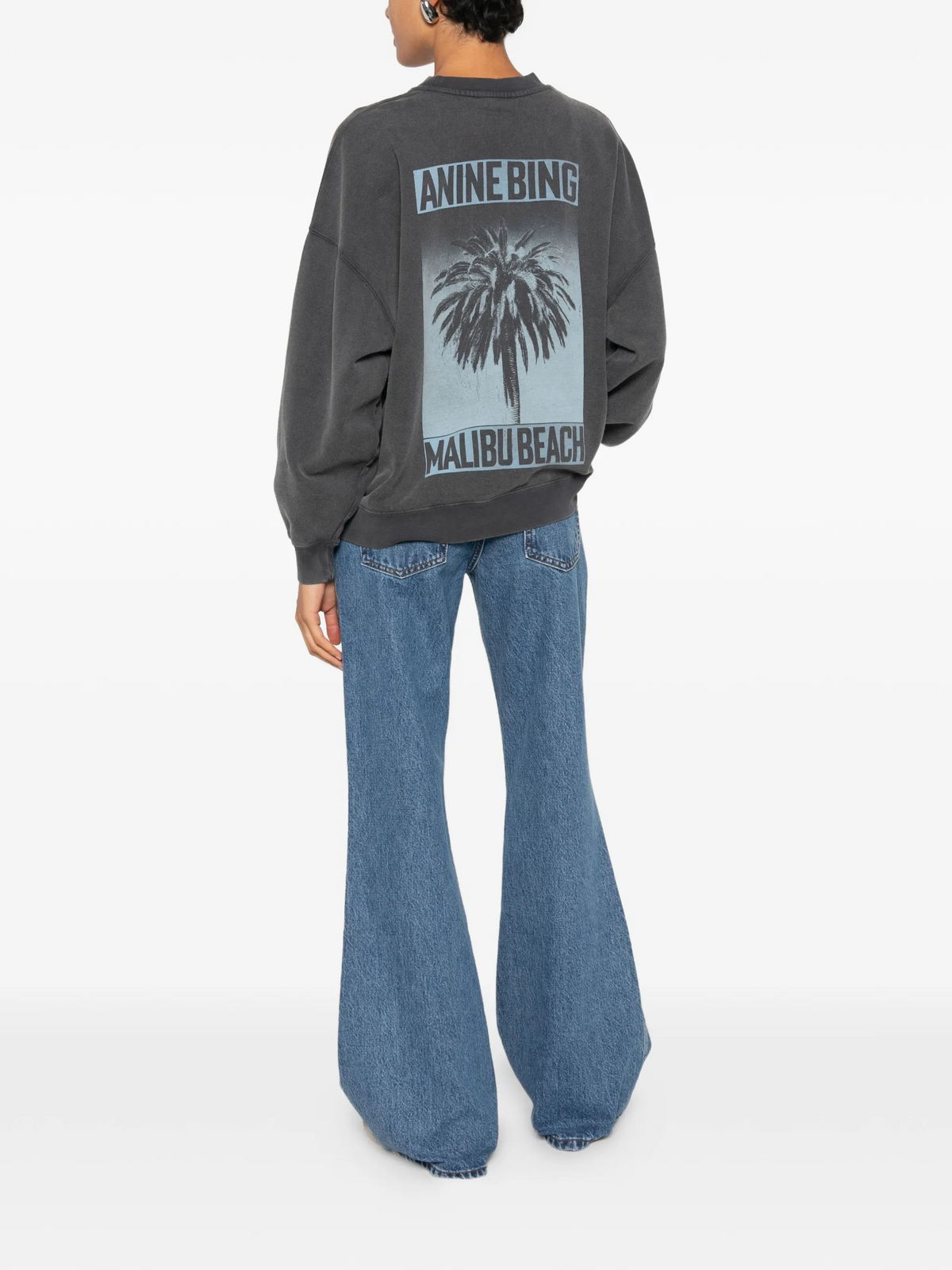 ANINE BING MILES SWEATSHIRT PALM