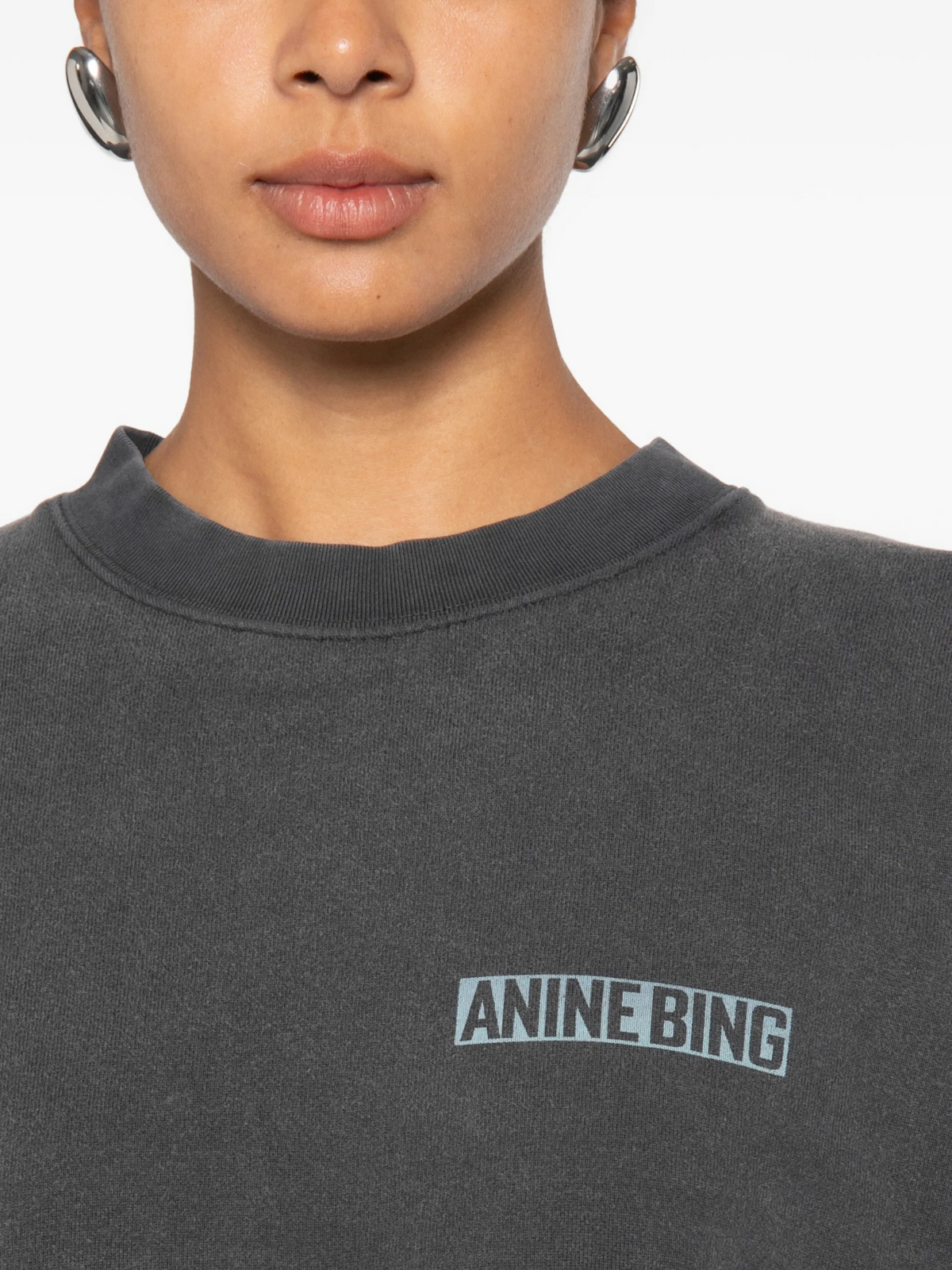 ANINE BING MILES SWEATSHIRT PALM