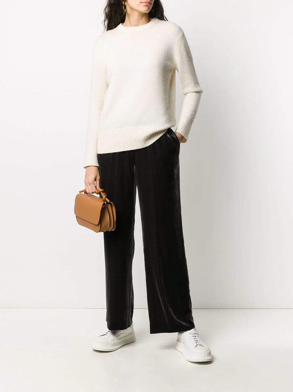 ASPESI VELOUR TROUSERS