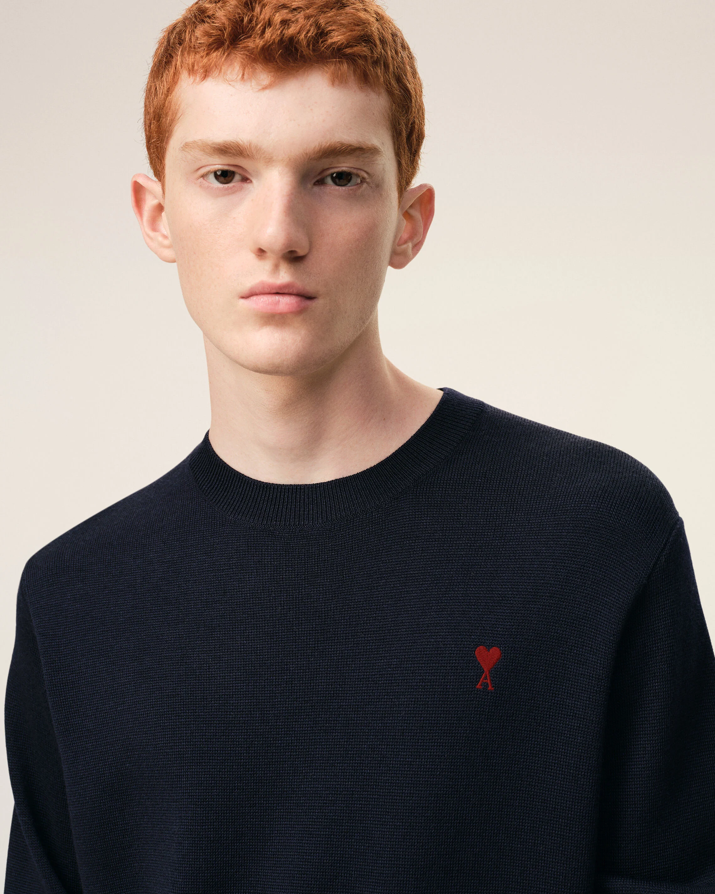 AMI PARIS AMI DE COEUR CREWNECK
