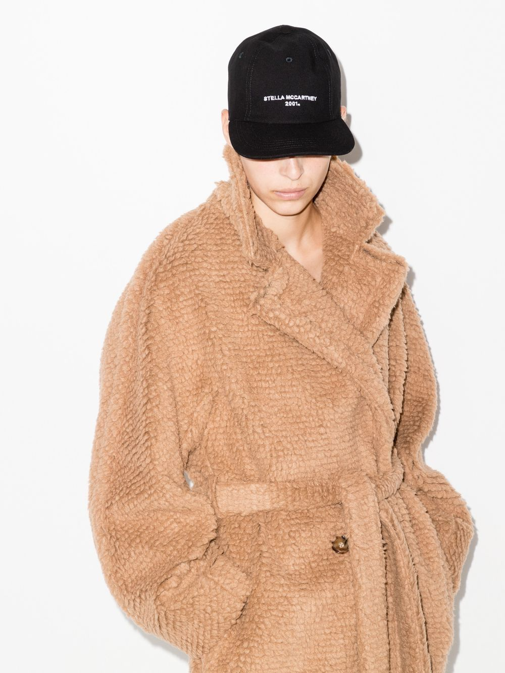 STELLA MC CARTNEY LOGO BASEBALL CAP