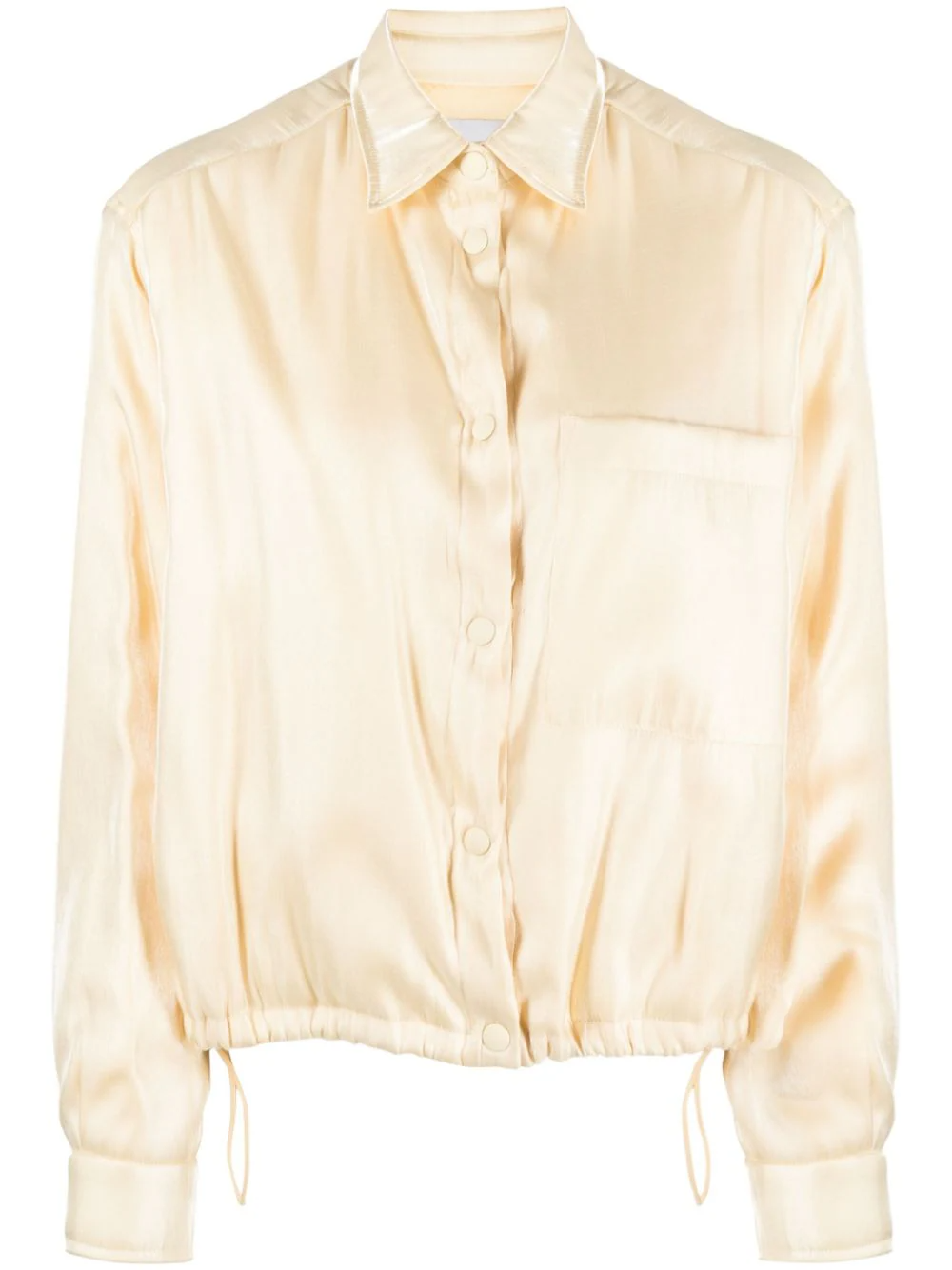 FORTE FORTE SHINING NYLON SHIRT