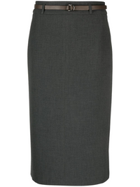 PESERICO SIGN BELTED SKIRT