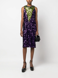 PLAN C SEQUIN DRESS