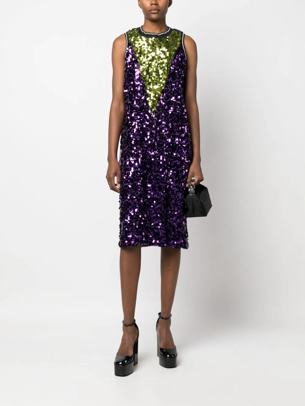PLAN C SEQUIN DRESS