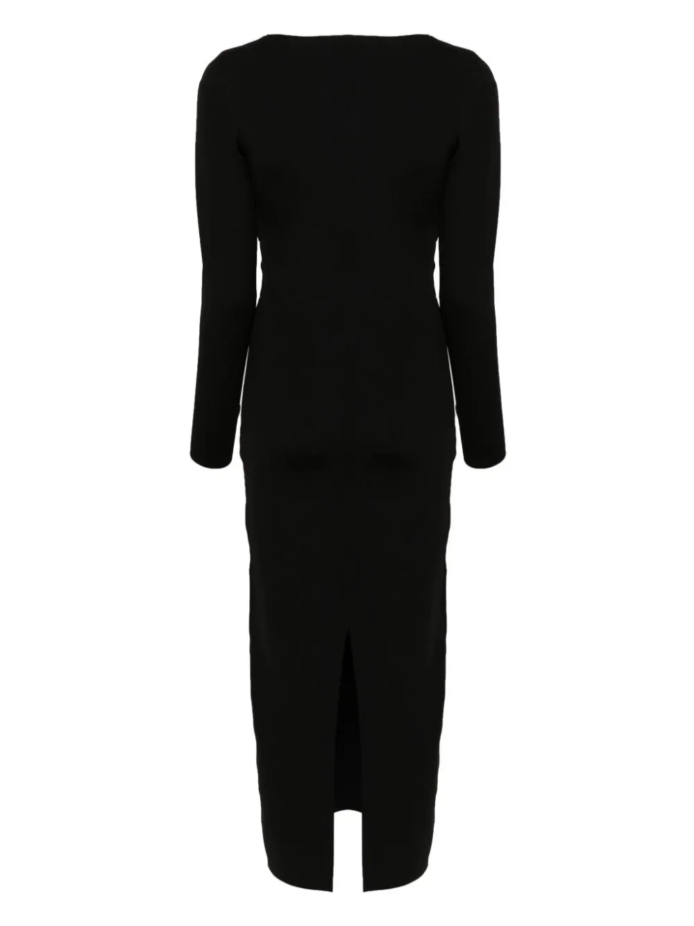 ROLAND MOURET KNIT MIDI DRESS