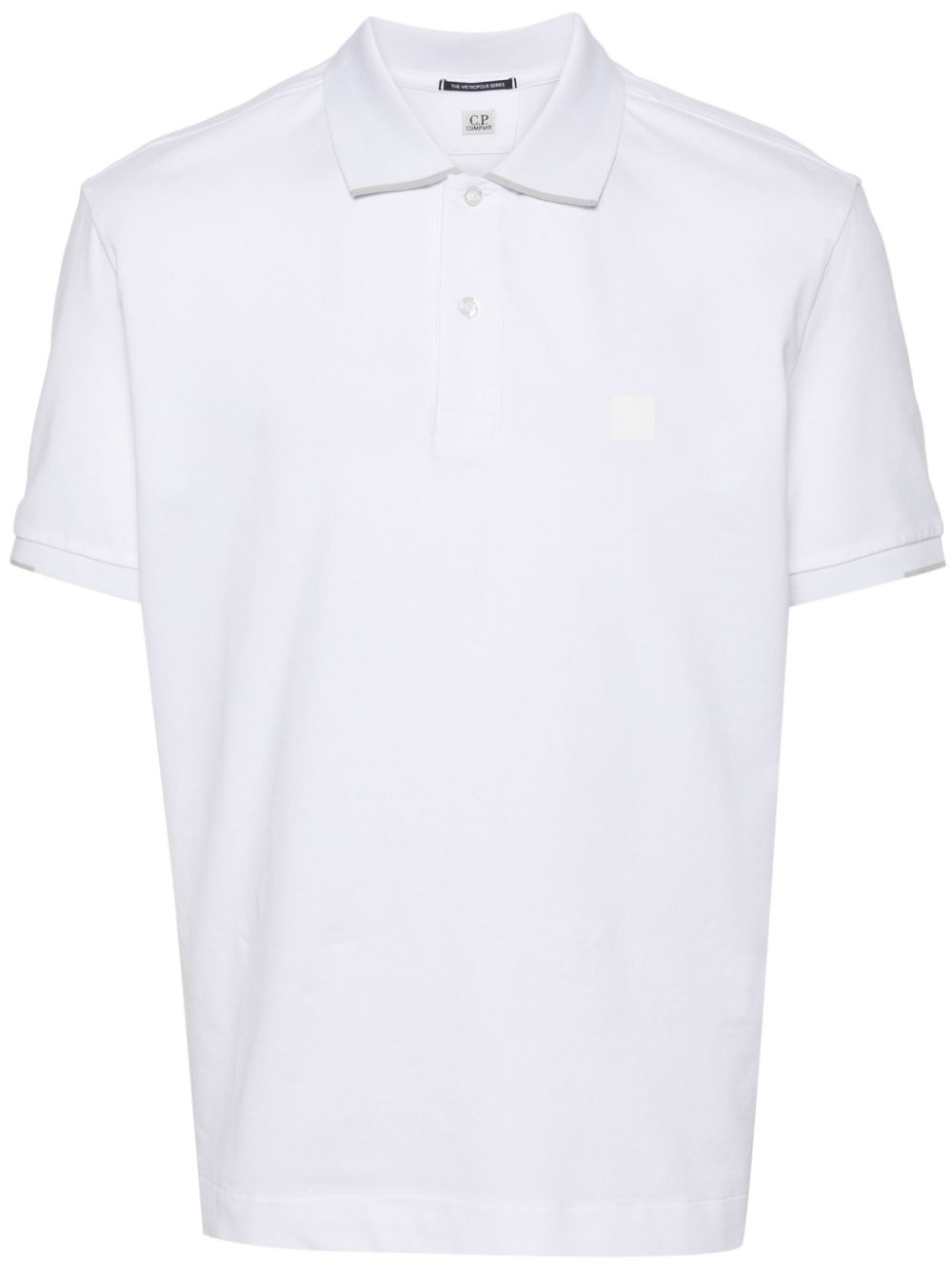 C.P. COMPANY MET POLO PIQUE TIPS