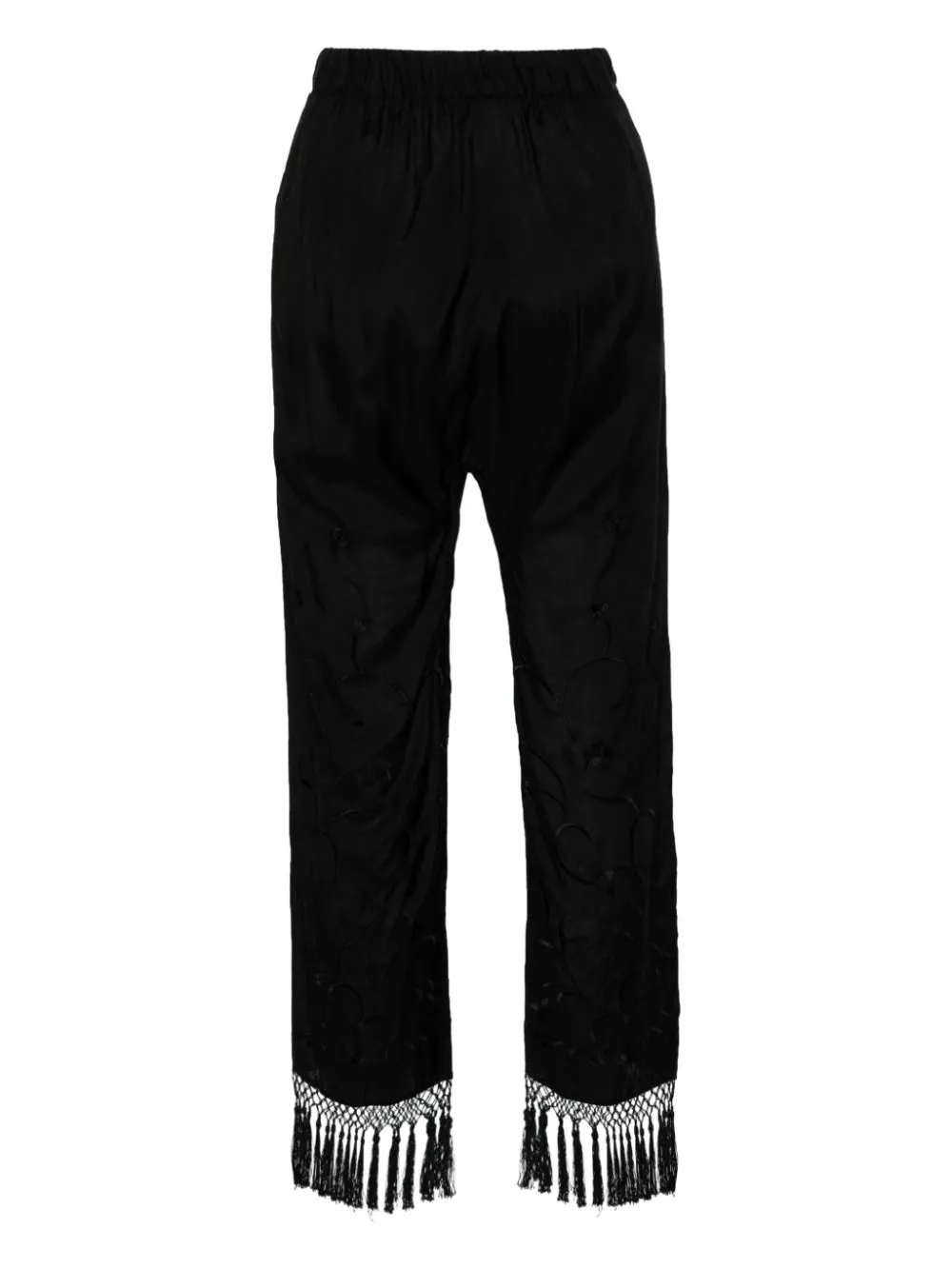 SEMICOUTURE EMBROIDERED TROUSERS