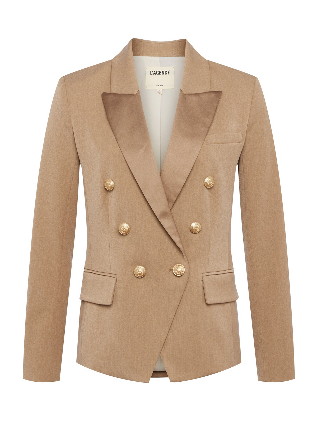 L'AGENCE KENZIE CONT LAPEL BLAZER