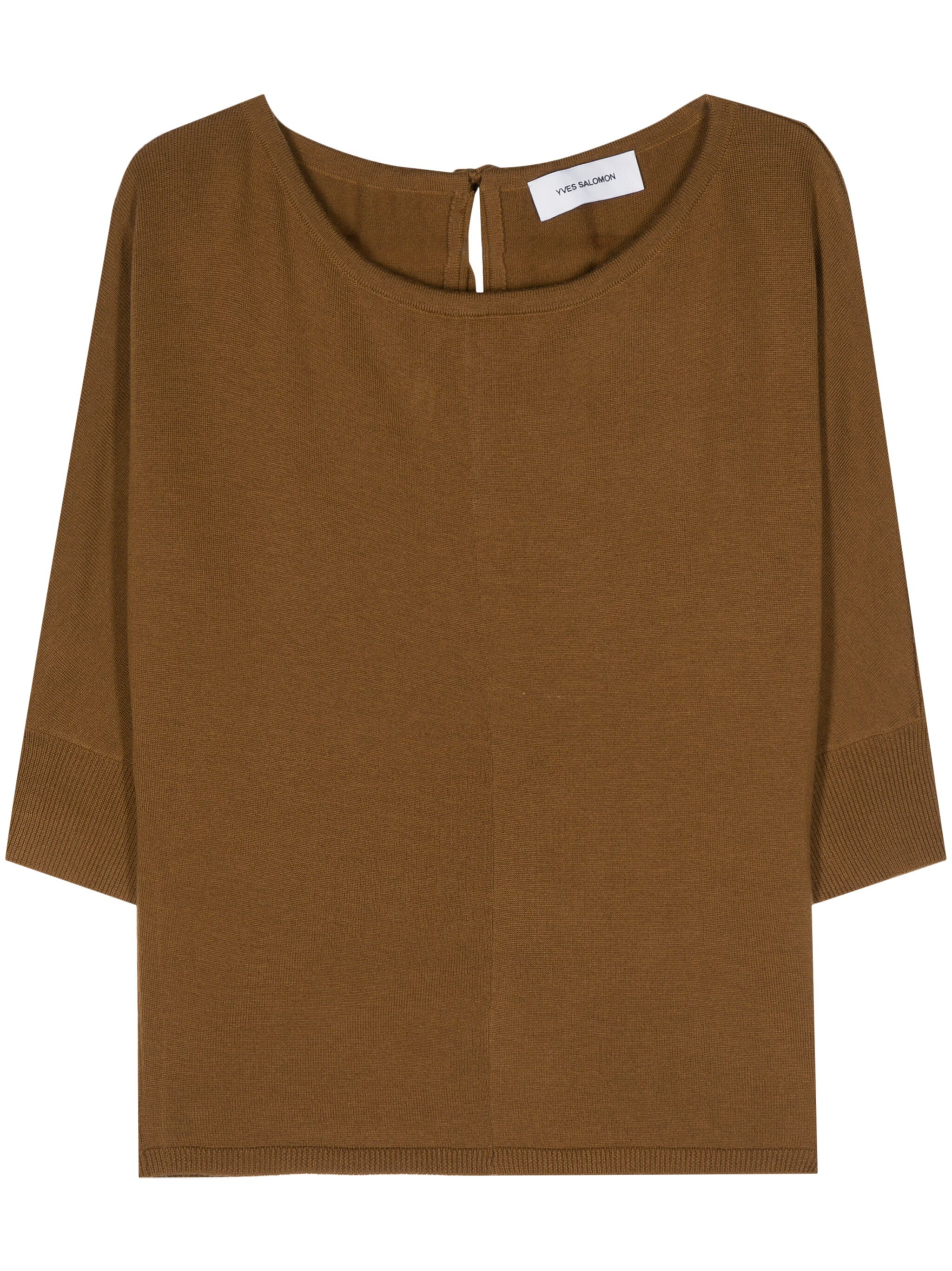 YVES SALOMON KNITTED TOP