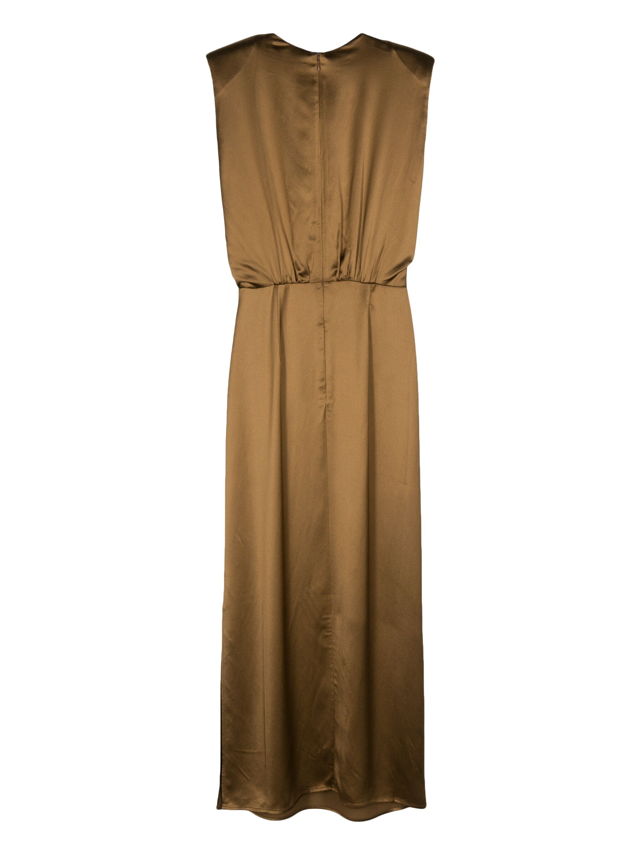 YVES SALOMON SATIN DRESS
