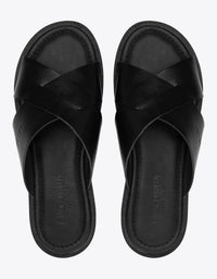 LES DEUX LARRY LEATHER SANDAL
